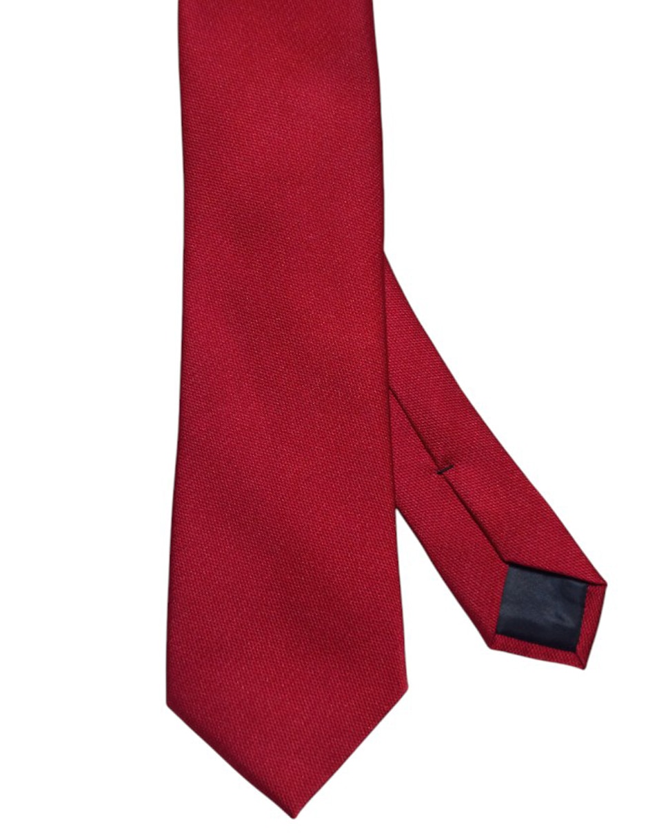 Corbata regular de seda estampada para hombre