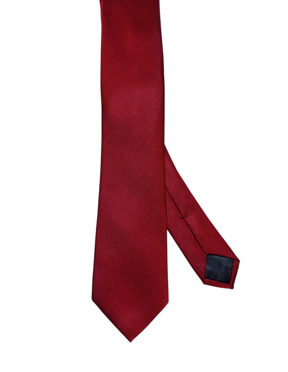 Corbata regular de seda para hombre