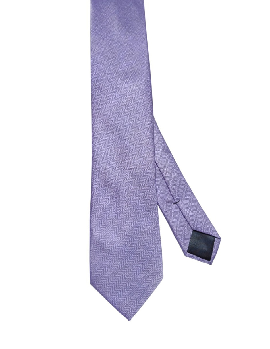 Corbata regular de seda para hombre