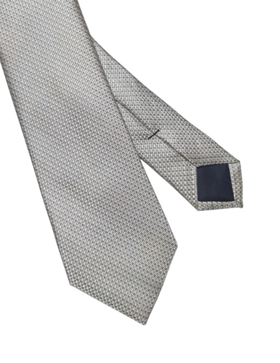 Corbata regular de seda estampada para hombre 2