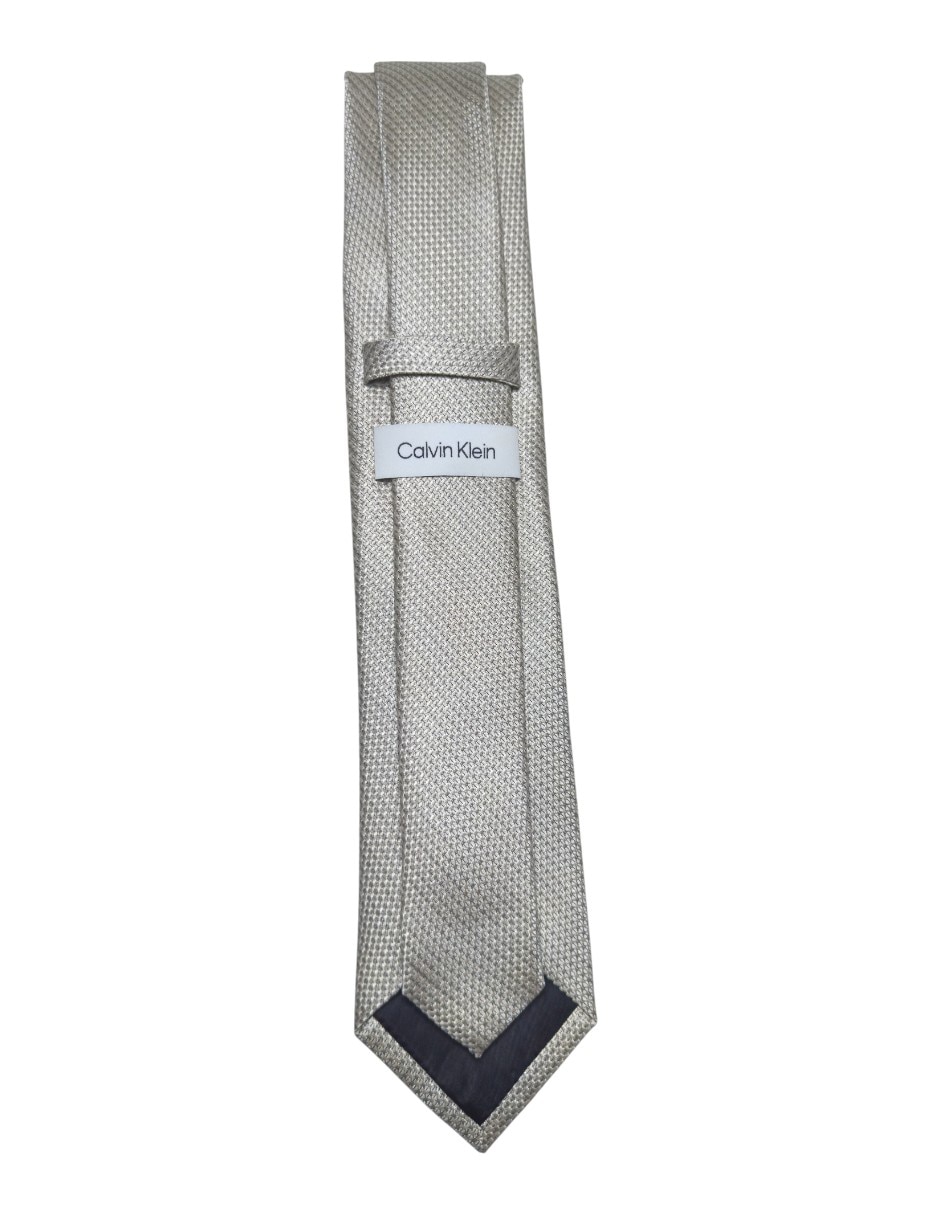 Corbata regular de seda estampada para hombre 3