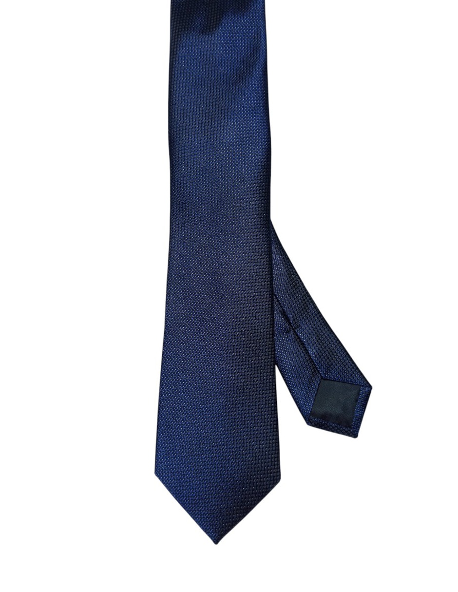 Corbata regular de seda estampada para hombre