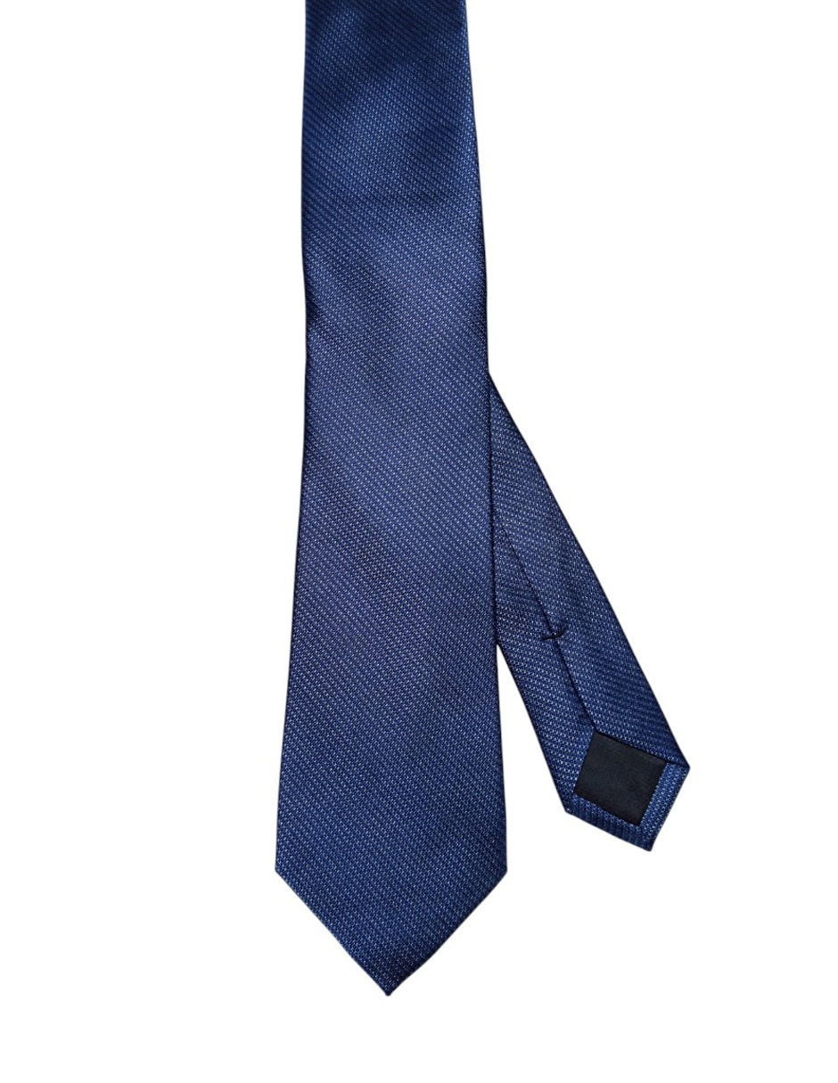 Corbata regular de seda estampada para hombre