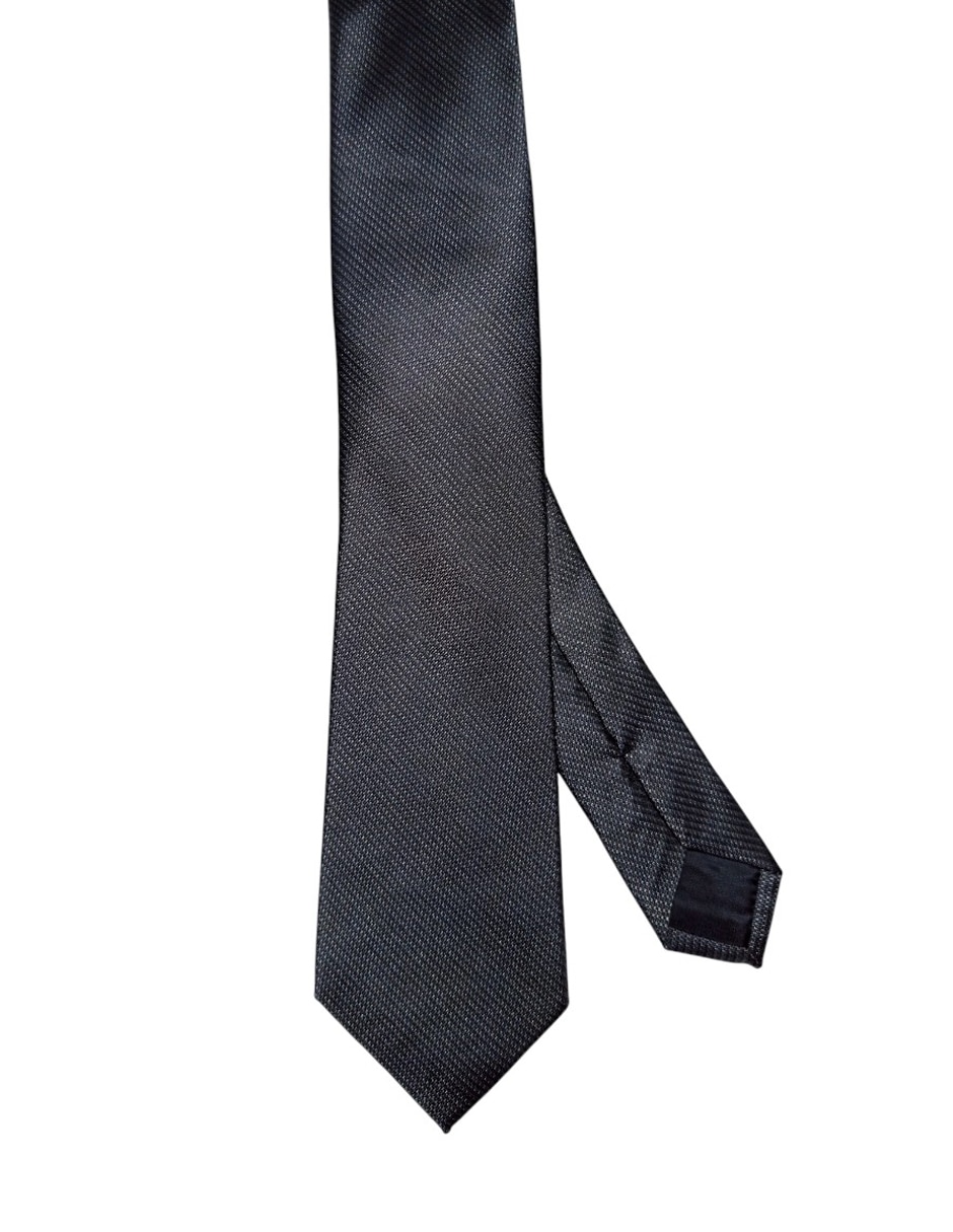 Corbata regular de seda estampada para hombre