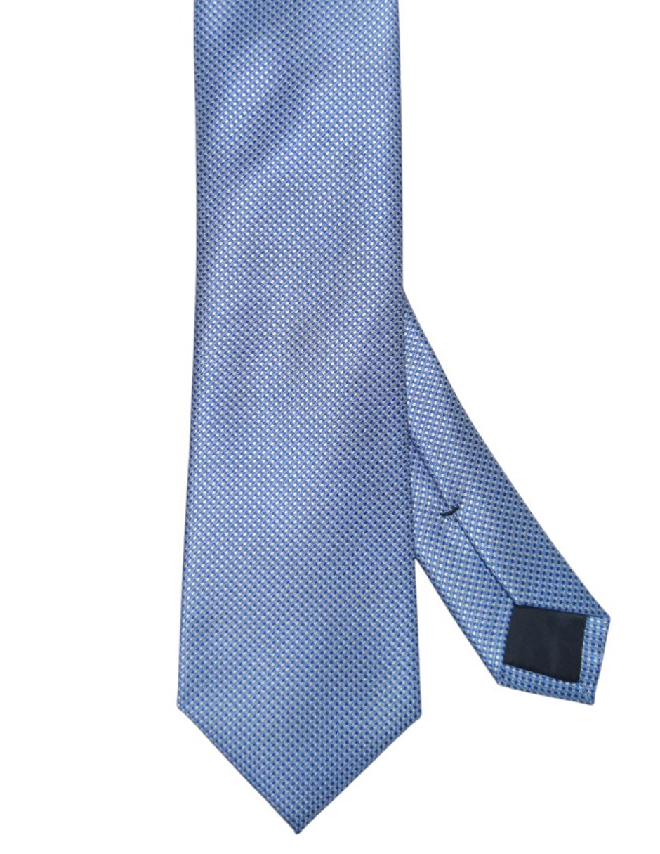 Corbata regular de seda estampada para hombre