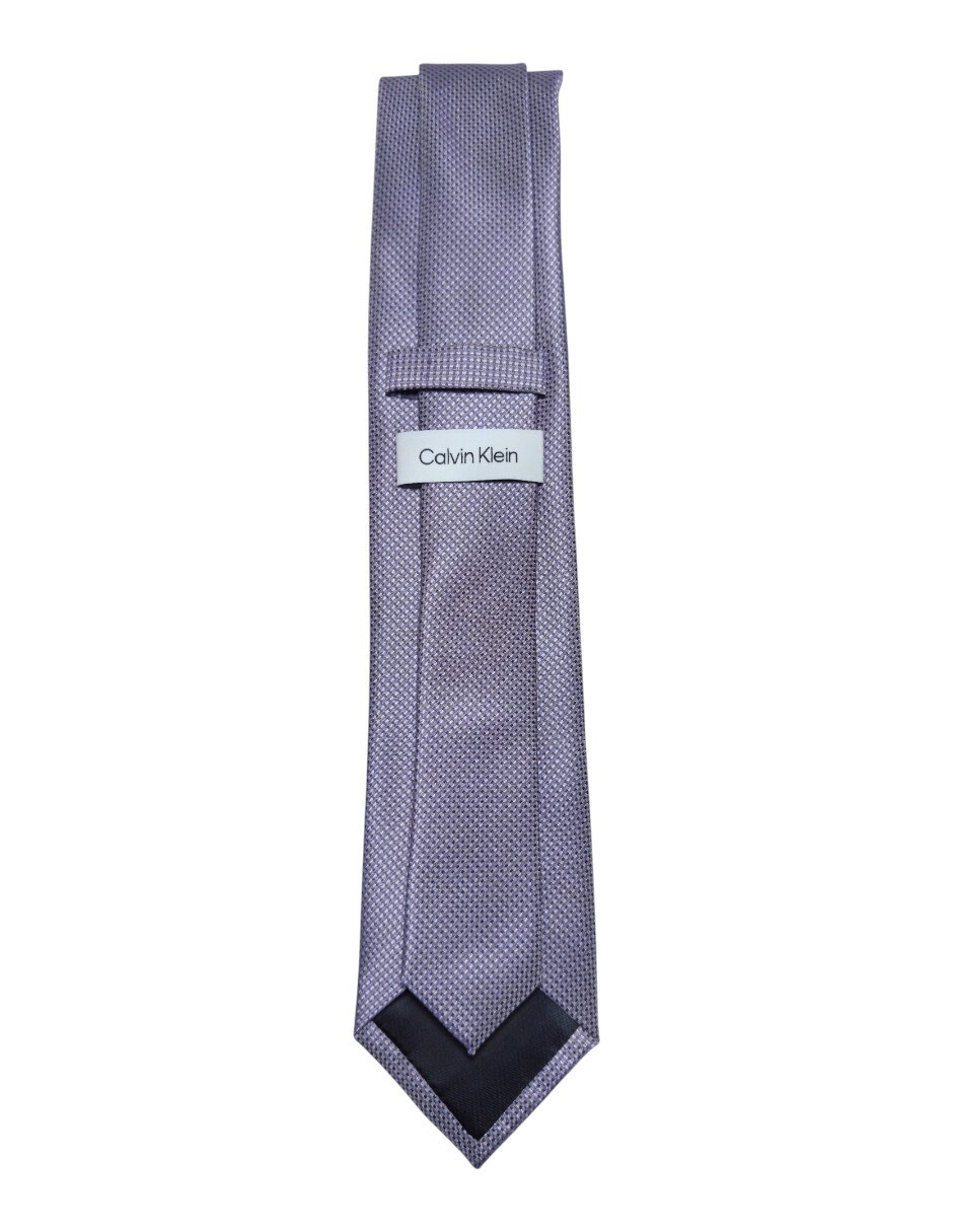 Corbata regular de seda estampada para hombre 3