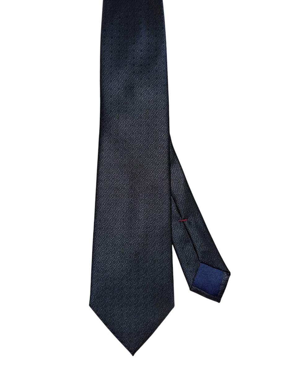 Corbata regular de seda estampada para hombre 1