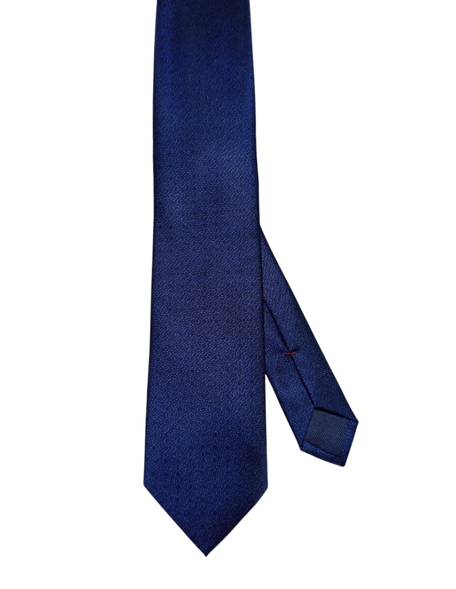Corbata regular de seda estampada para hombre