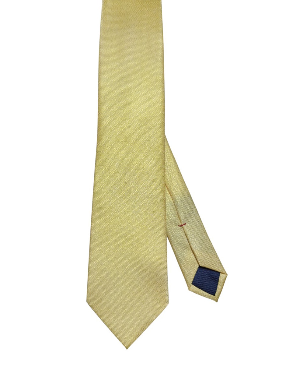 Corbata regular de seda estampada para hombre