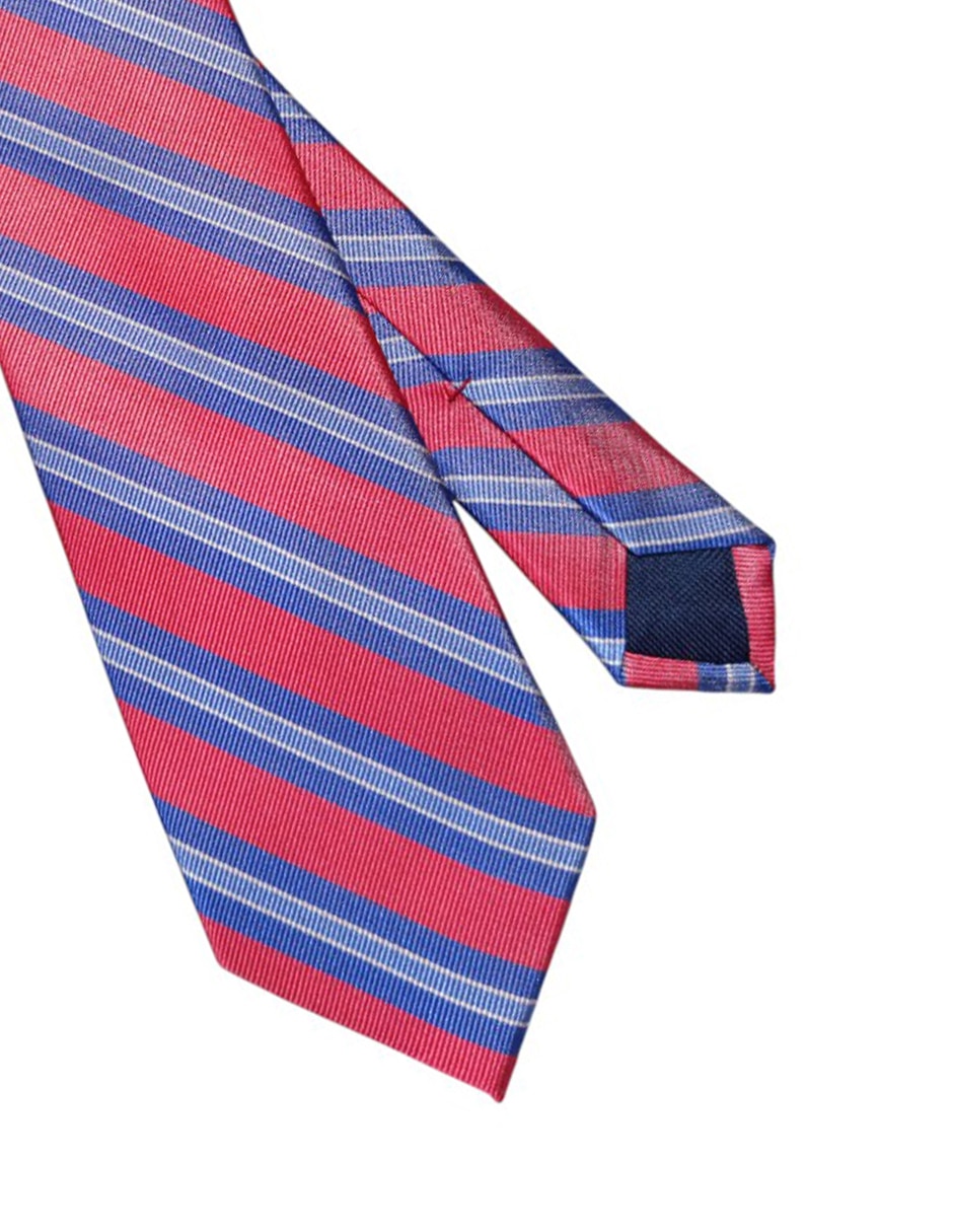 CORBATA TOMMY A RAYAS REGULAR SE, ROJO