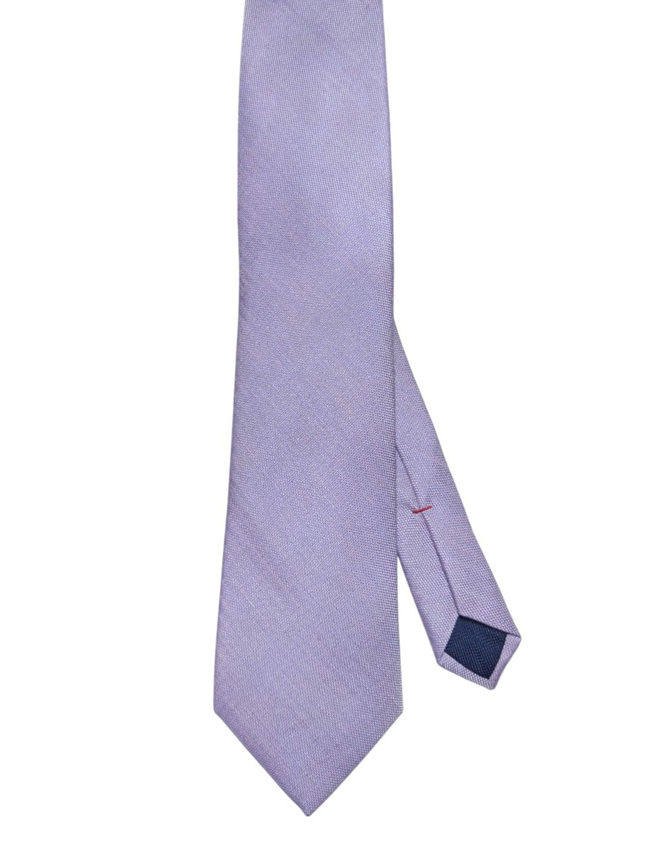 Corbata regular de seda para hombre