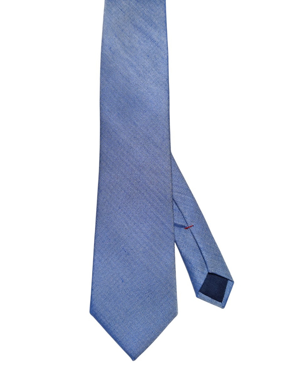 Corbata regular de seda para hombre