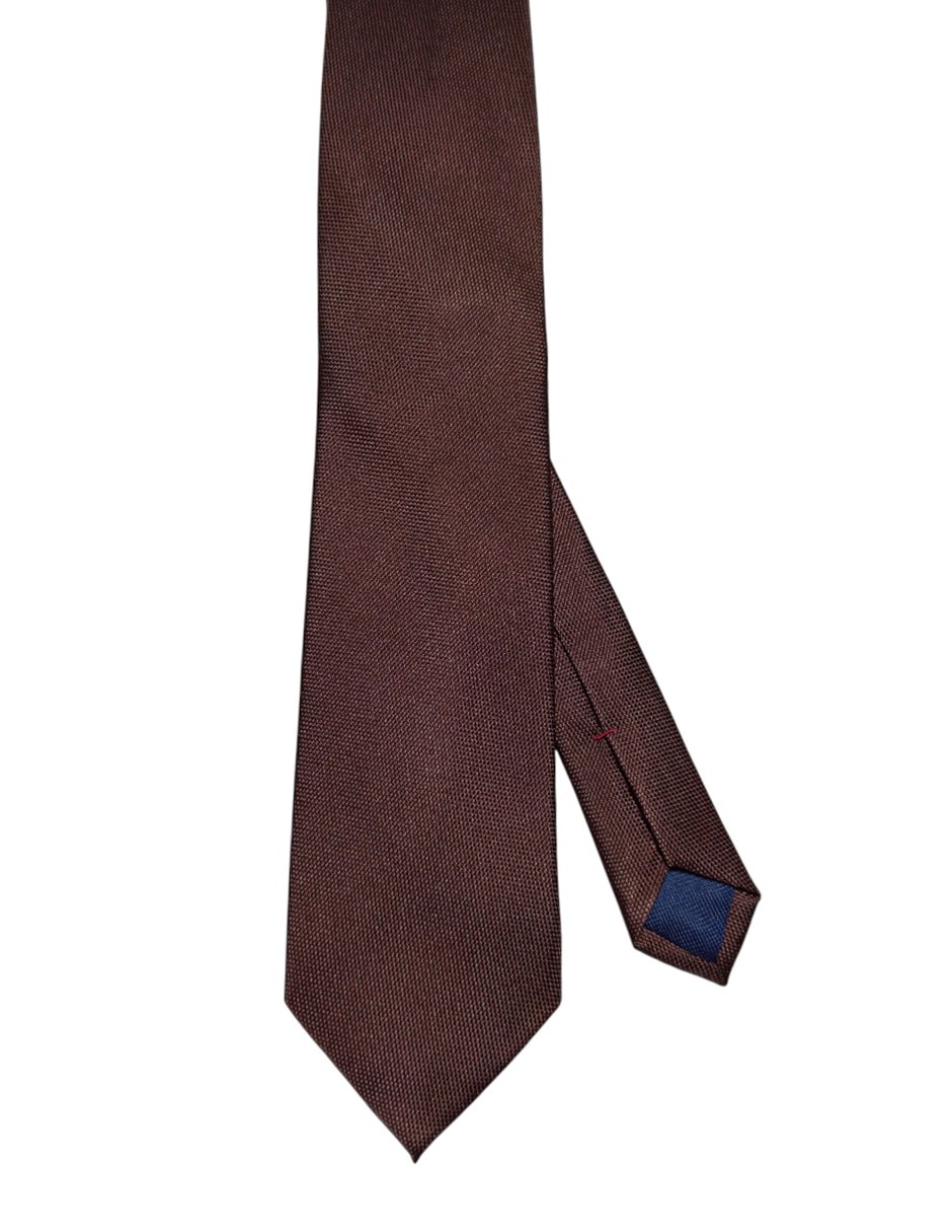 Corbata regular de seda para hombre