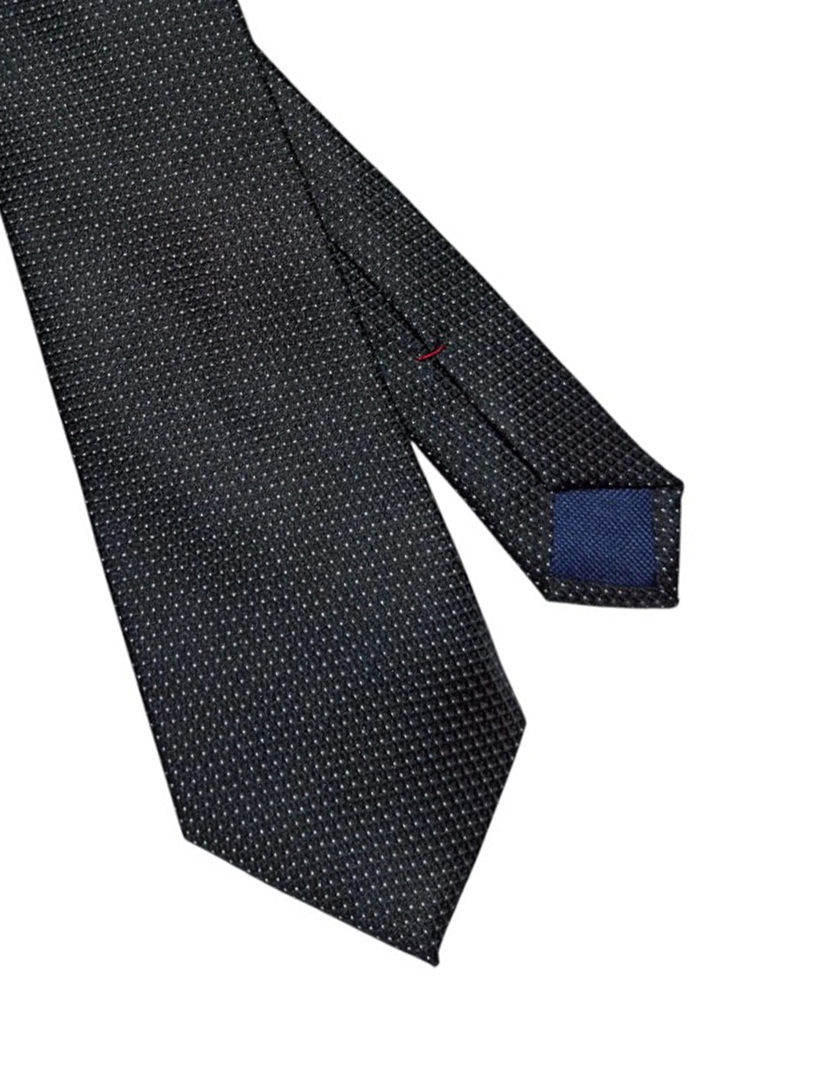Corbata regular de seda estampada para hombre 2