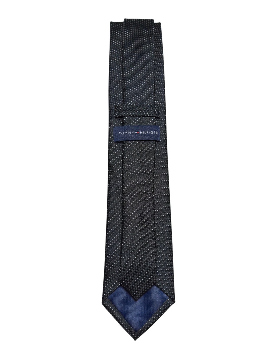 Corbata regular de seda estampada para hombre 3