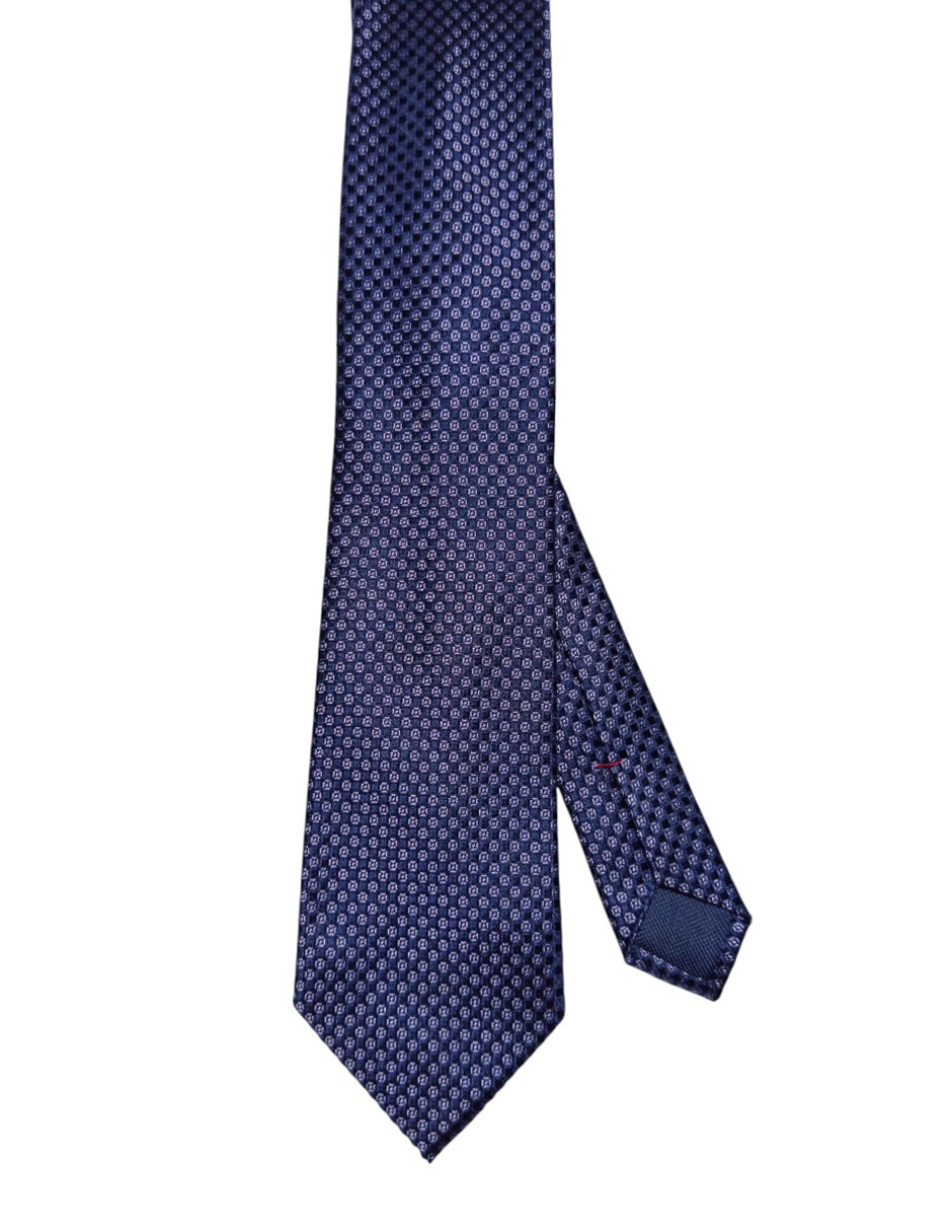 Corbata regular de seda estampado floral para hombre Corbata regular de seda estampado floral para hombre