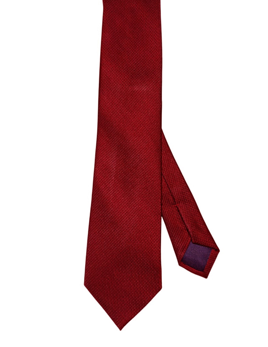 CORBATA TOMMY GRÁFICO REGULAR SE, ROJO