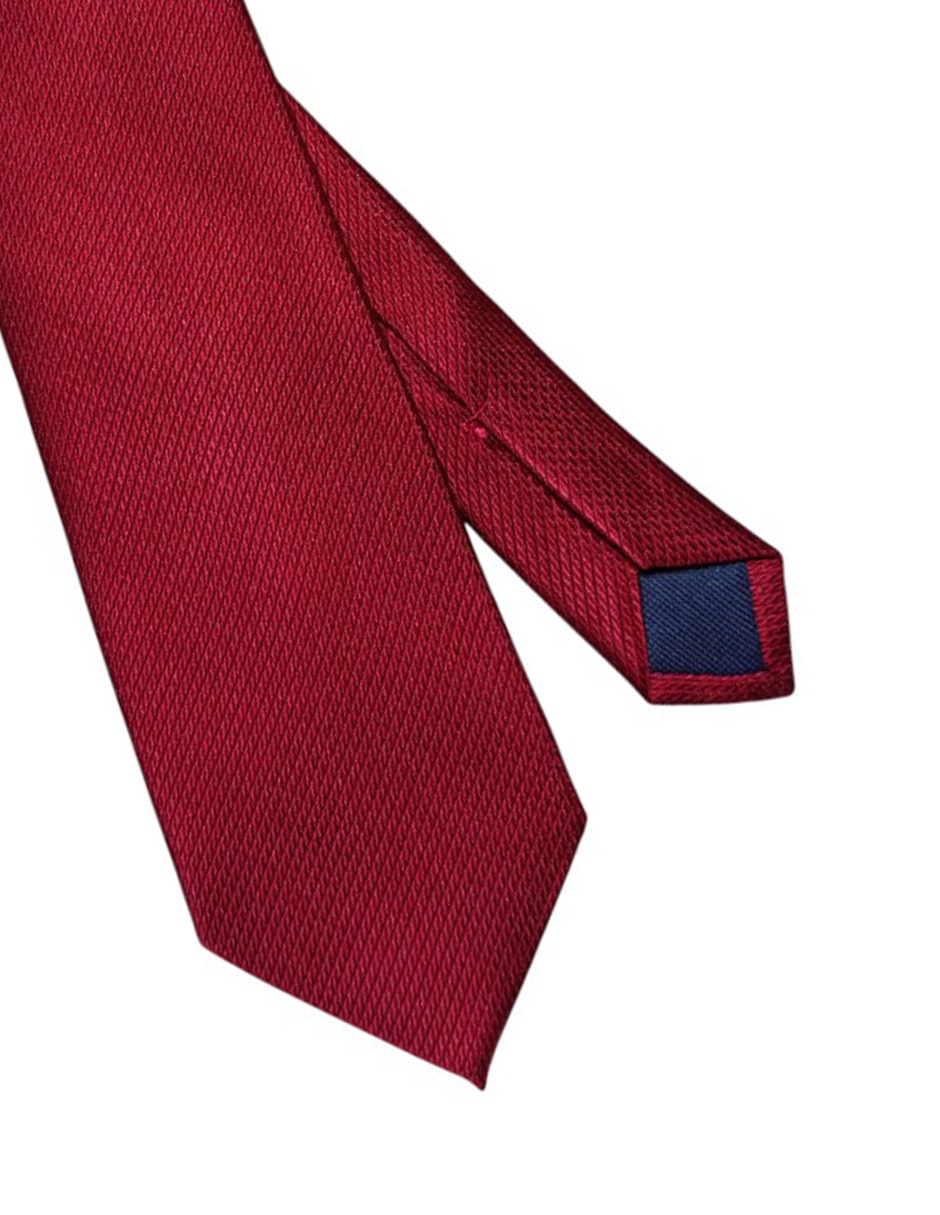 Corbata regular de seda estampada para hombre 2