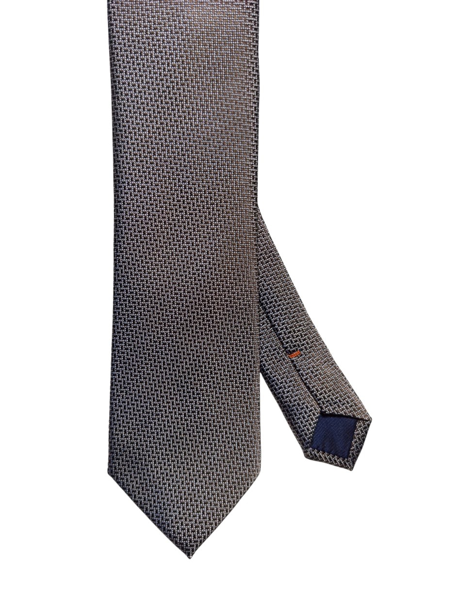 Corbata regular de seda estampado gráfico para hombre Corbata regular de seda estampado gráfico para hombre