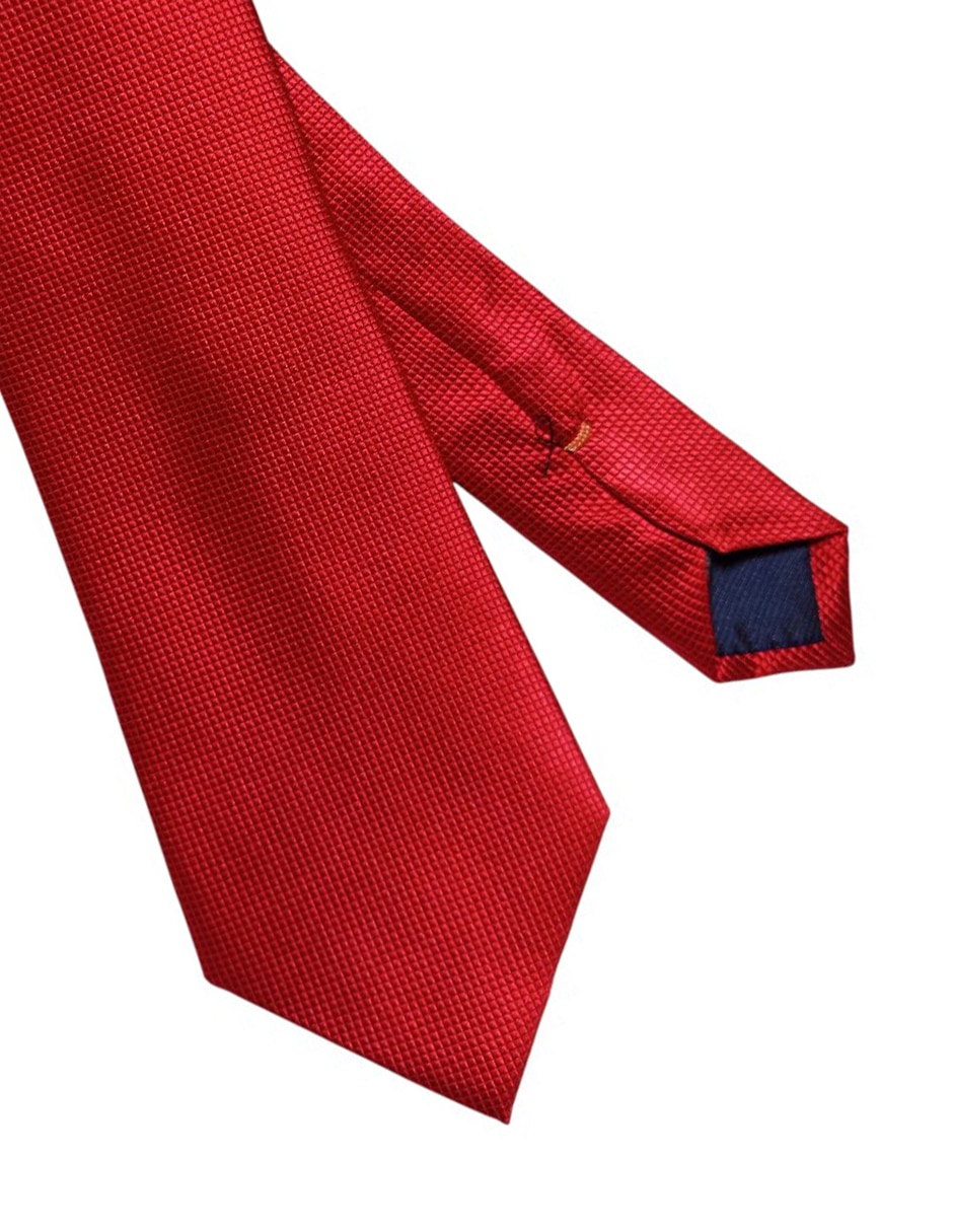 Corbata regular de seda para hombre 2