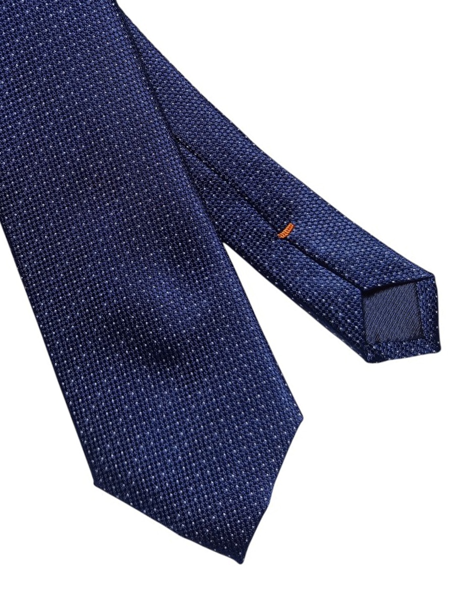 CORBATA JBE GRÁFICO REGUL, AZUL MARINO