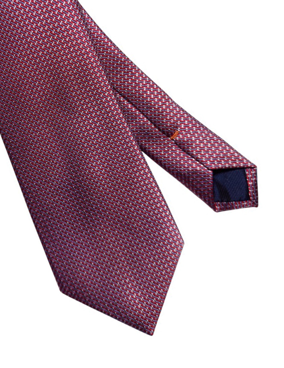 CORBATA JBE GEOMÉTRICO REGULAR S, ROJO