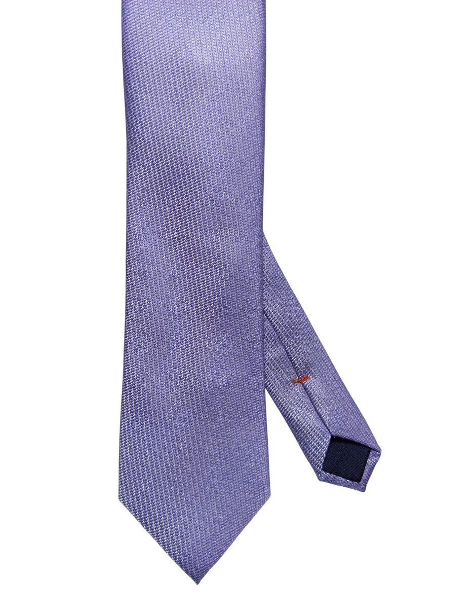 Corbata regular de seda para hombre