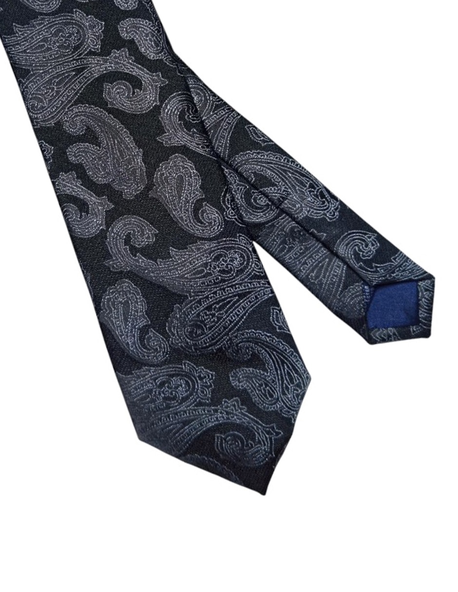 CORBATA ORIGINAL PENGUIN PAISLE, NEGROA