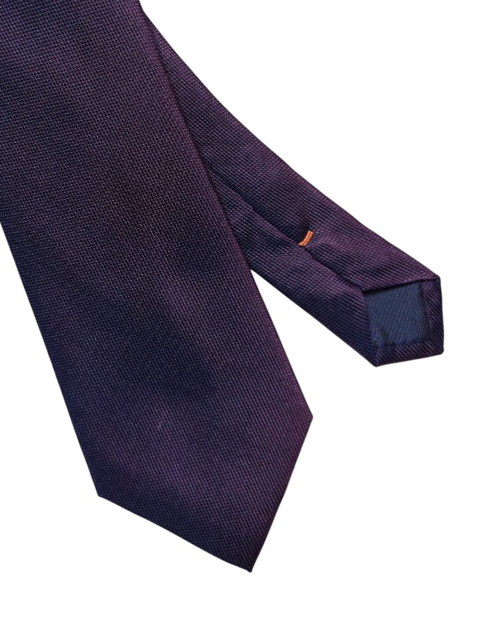 Corbata regular de seda para hombre 2