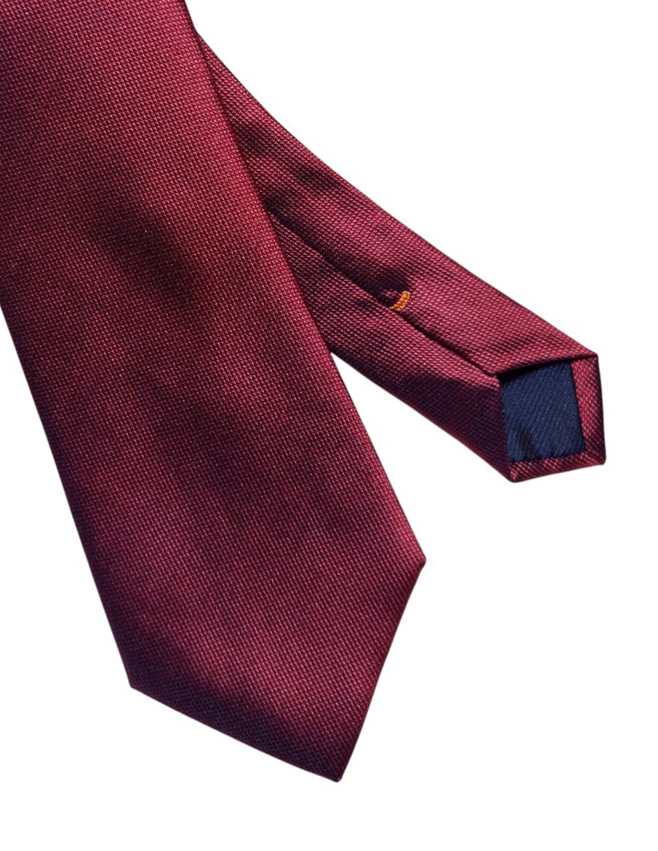 CORBATA JBE LISO REGULAR SEDA, ROJO