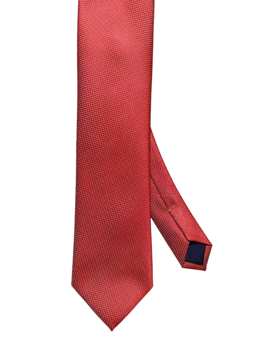 CORBATA JBE LISO REGULAR SEDA, NARANJA