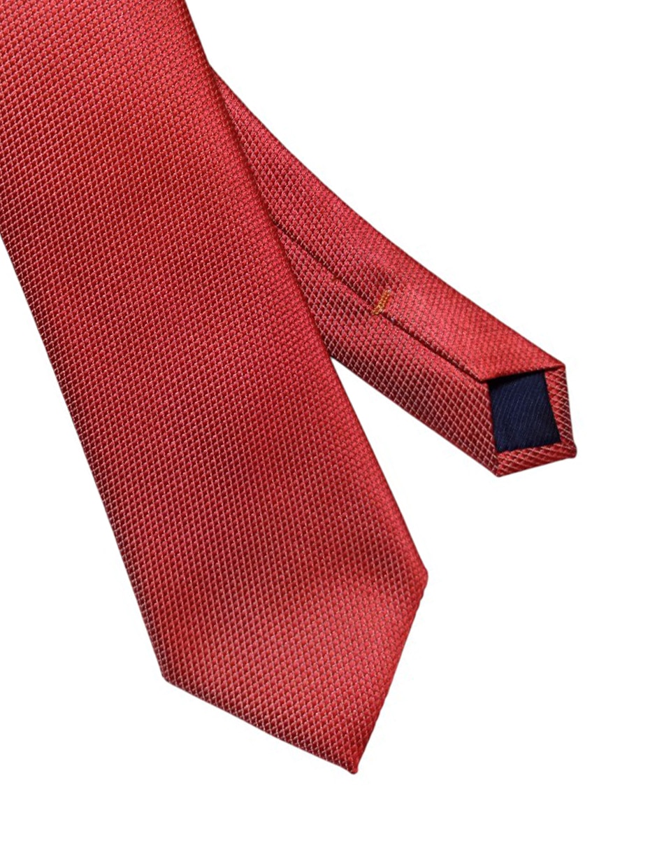 CORBATA JBE LISO REGULAR SEDA, NARANJA