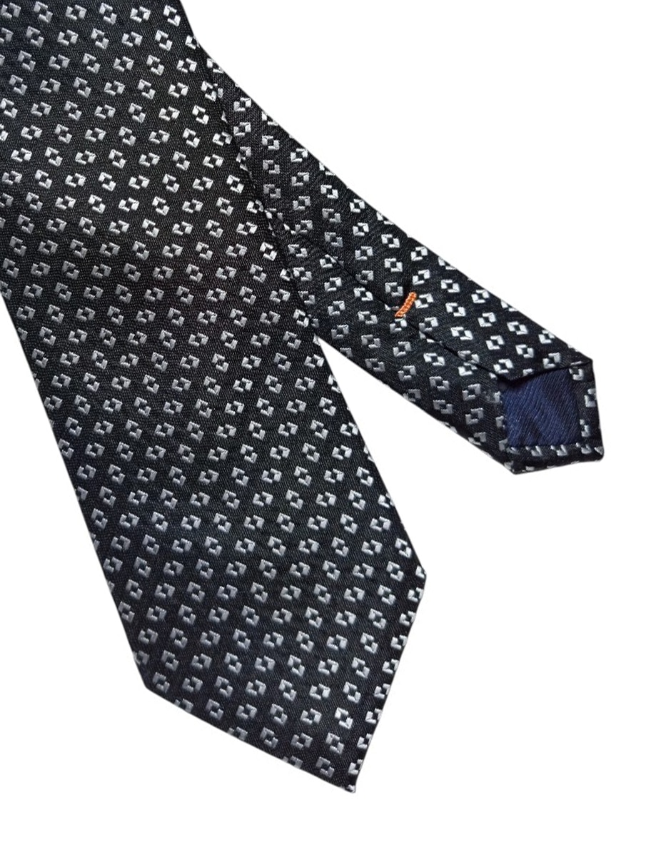 Corbata regular de seda para hombre 2