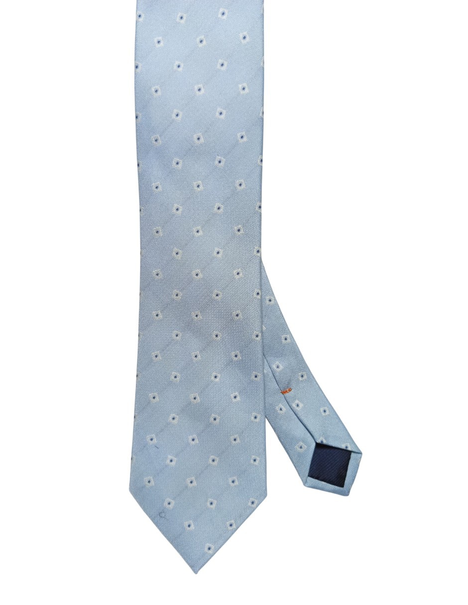 Corbata regular de seda para hombre