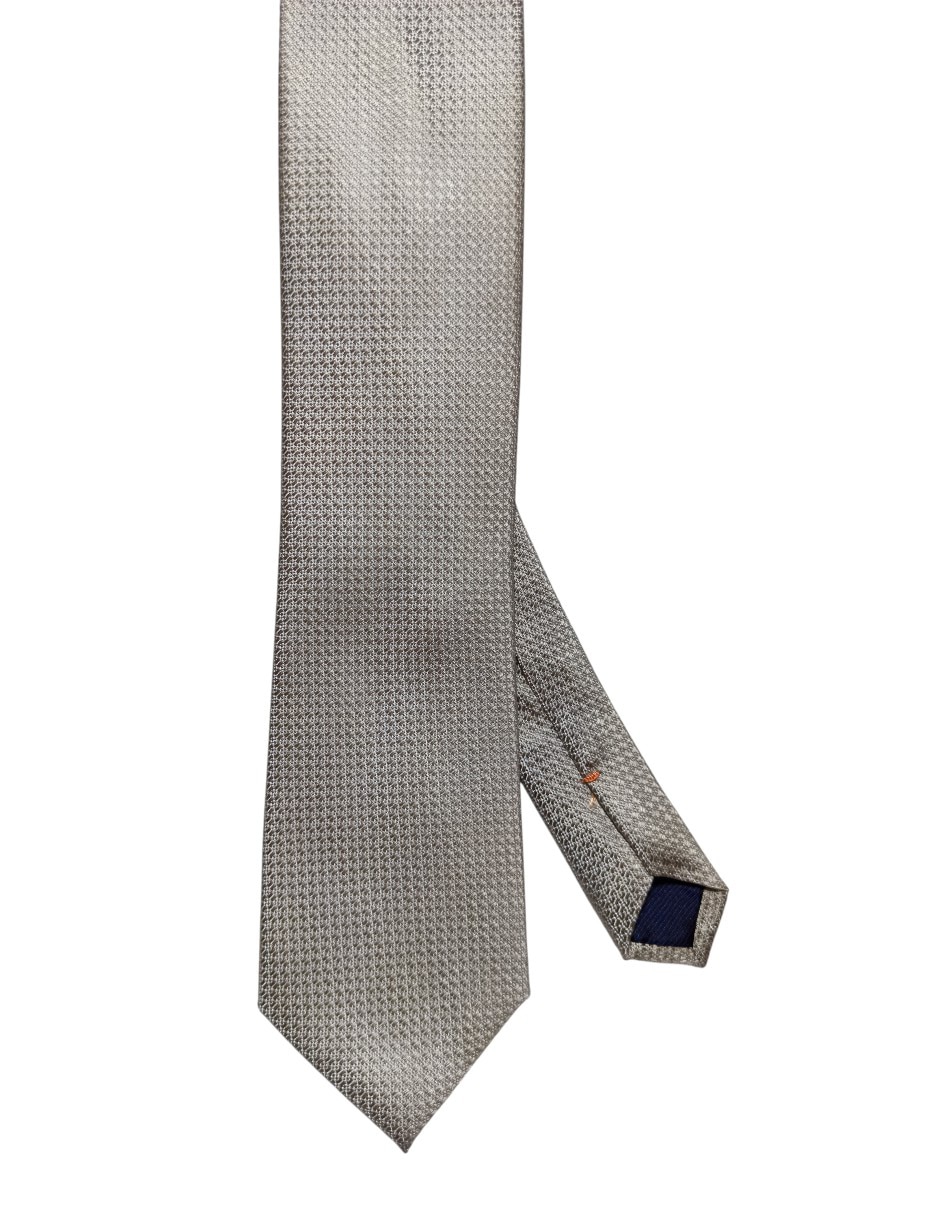 Corbata regular de seda para hombre