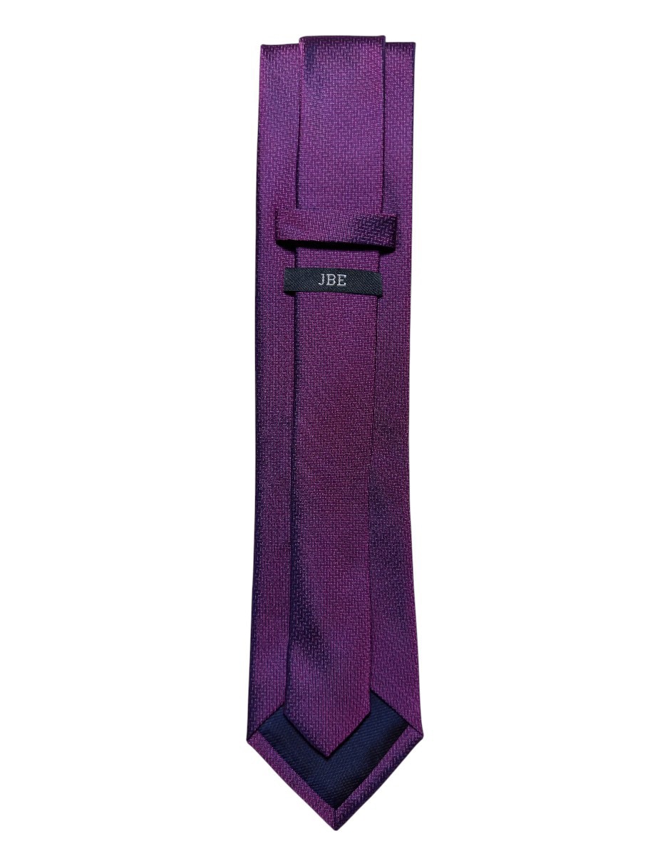 Corbata regular de seda estampado gráfico para hombre 5