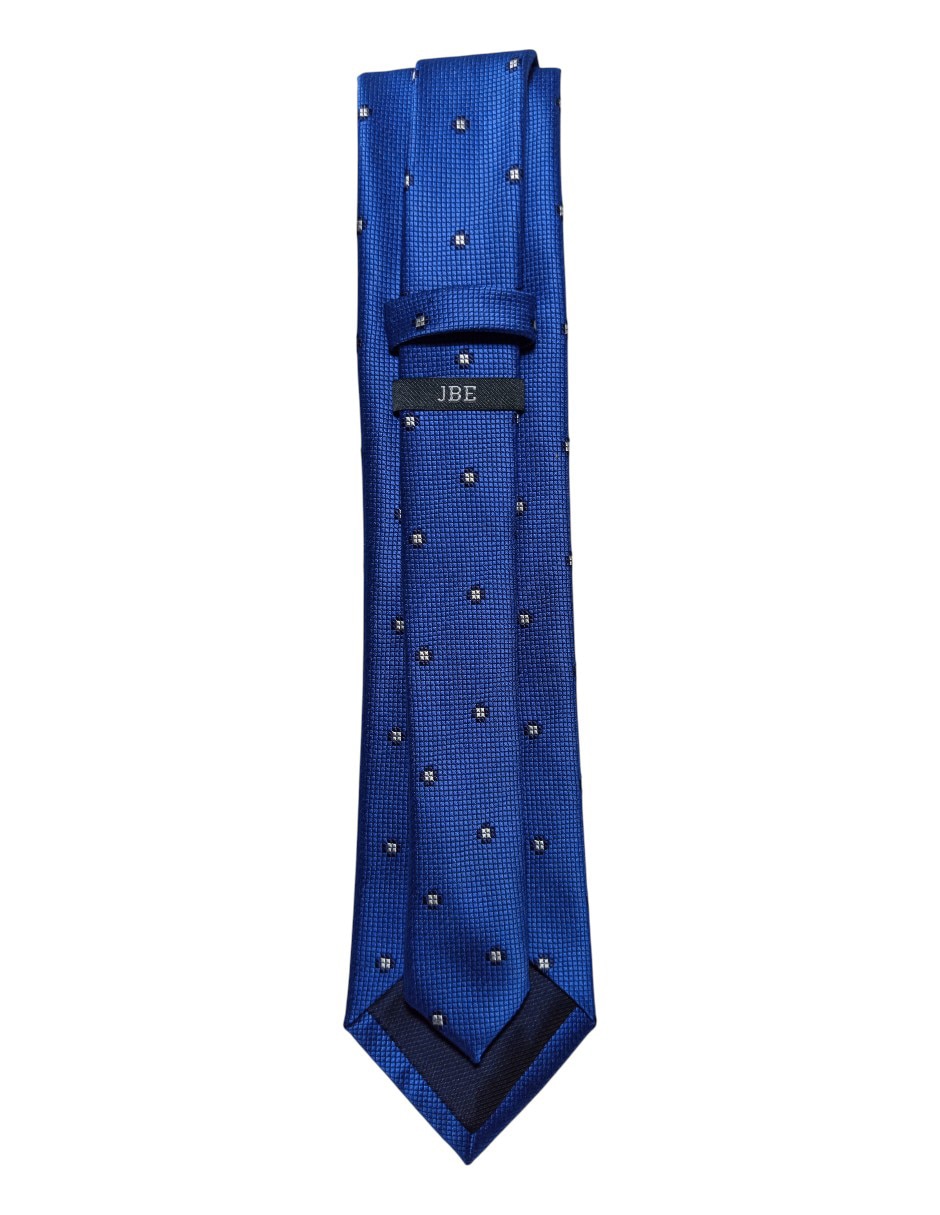 Corbata regular de seda estampado floral para hombre 5