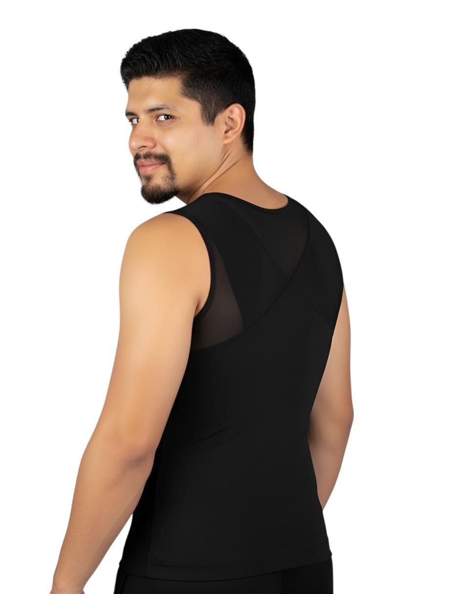 Camiseta tipo faja con compresión media para hombre 2