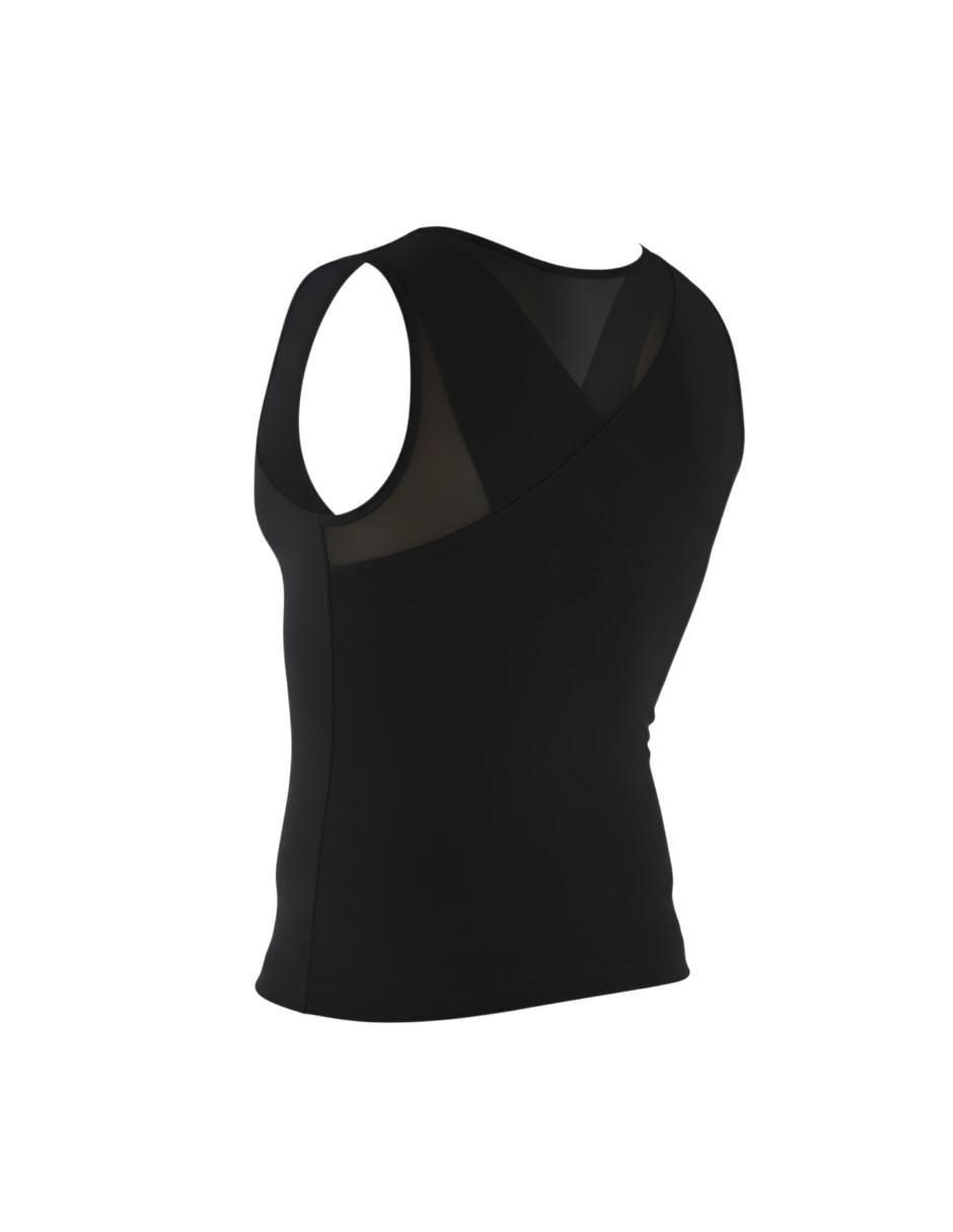 Camiseta tipo faja con compresión media para hombre 4