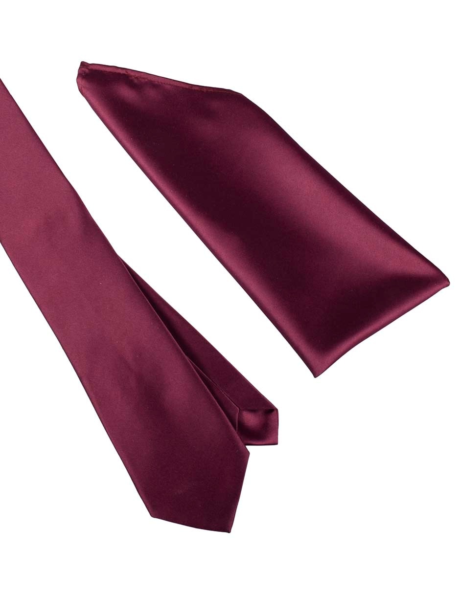 Set de corbata y pañuelo regular para hombre 4
