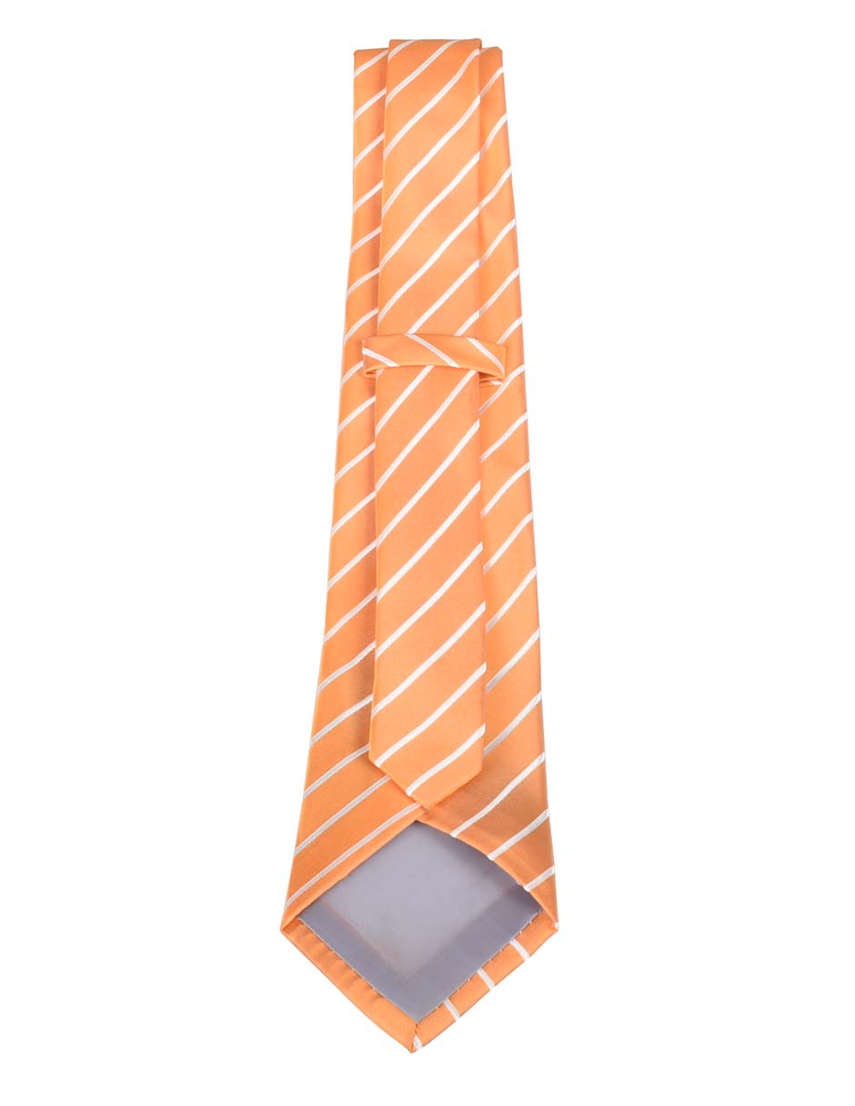 Corbata regular estampado a rayas para hombre 2