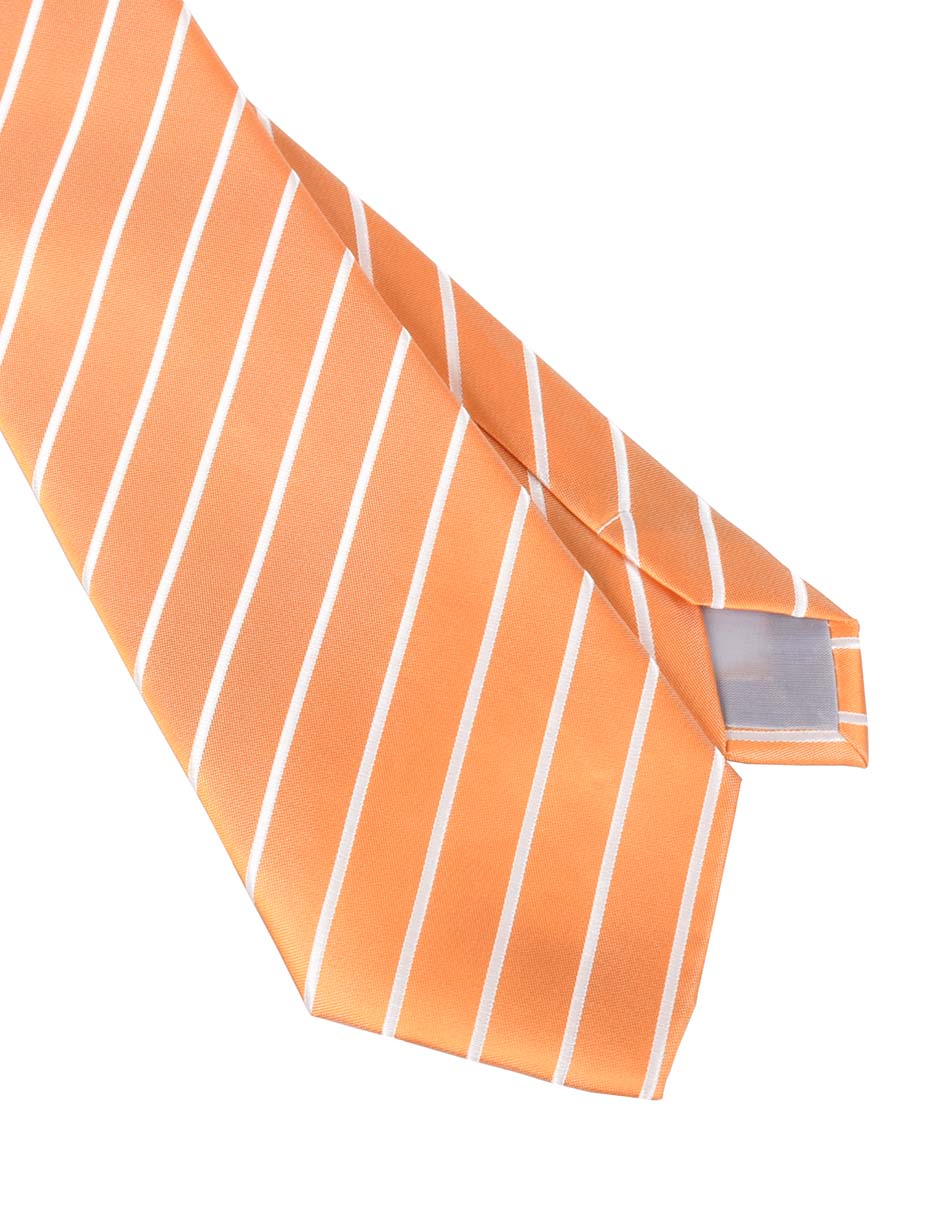 Corbata regular estampado a rayas para hombre 3
