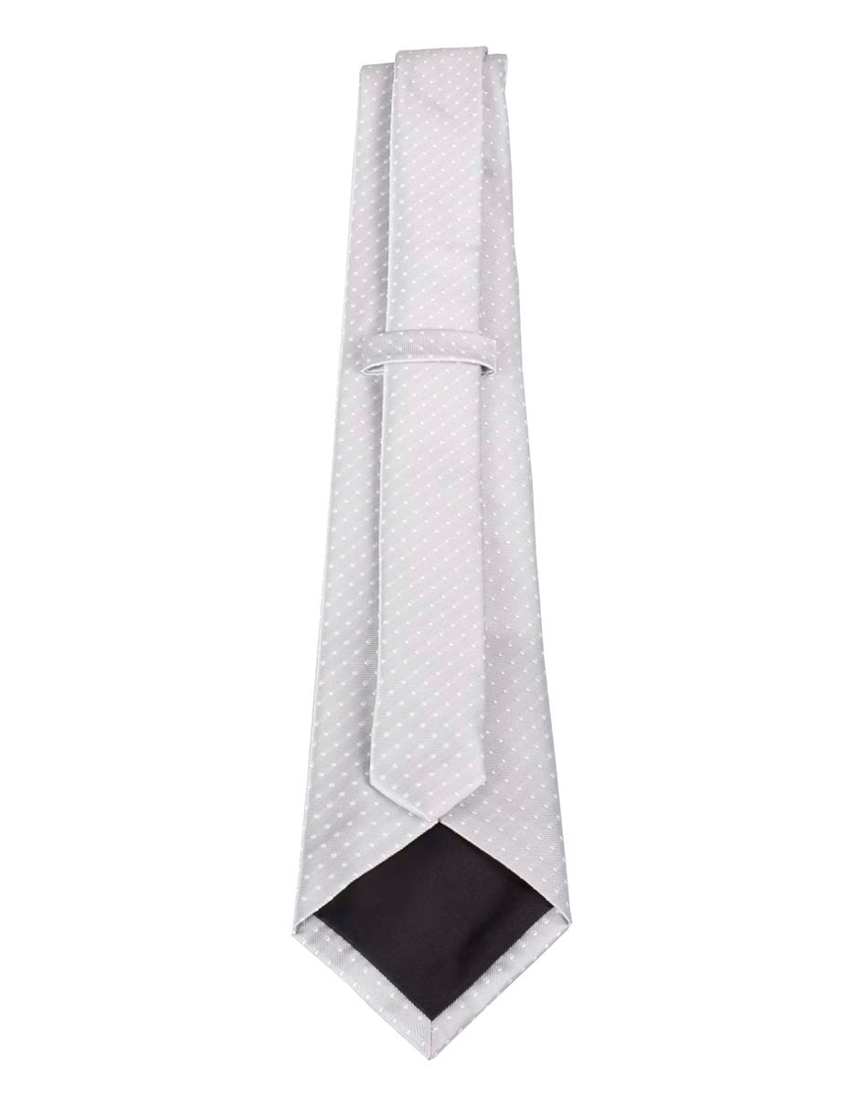Corbata regular estampado lunares para hombre 2