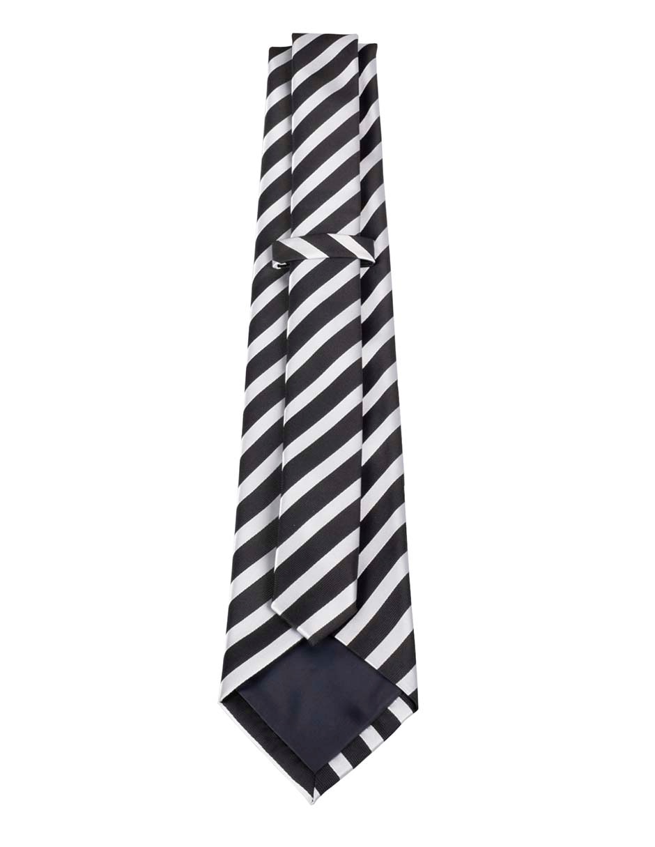 Corbata regular estampado a rayas para hombre 2