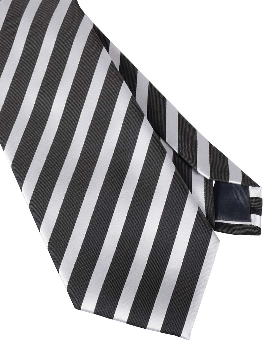 Corbata regular estampado a rayas para hombre 3