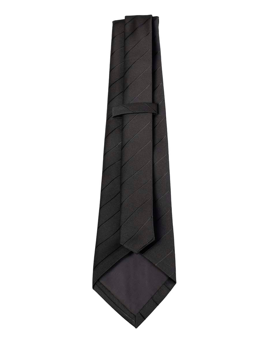 Corbata regular estampado a rayas para hombre 2