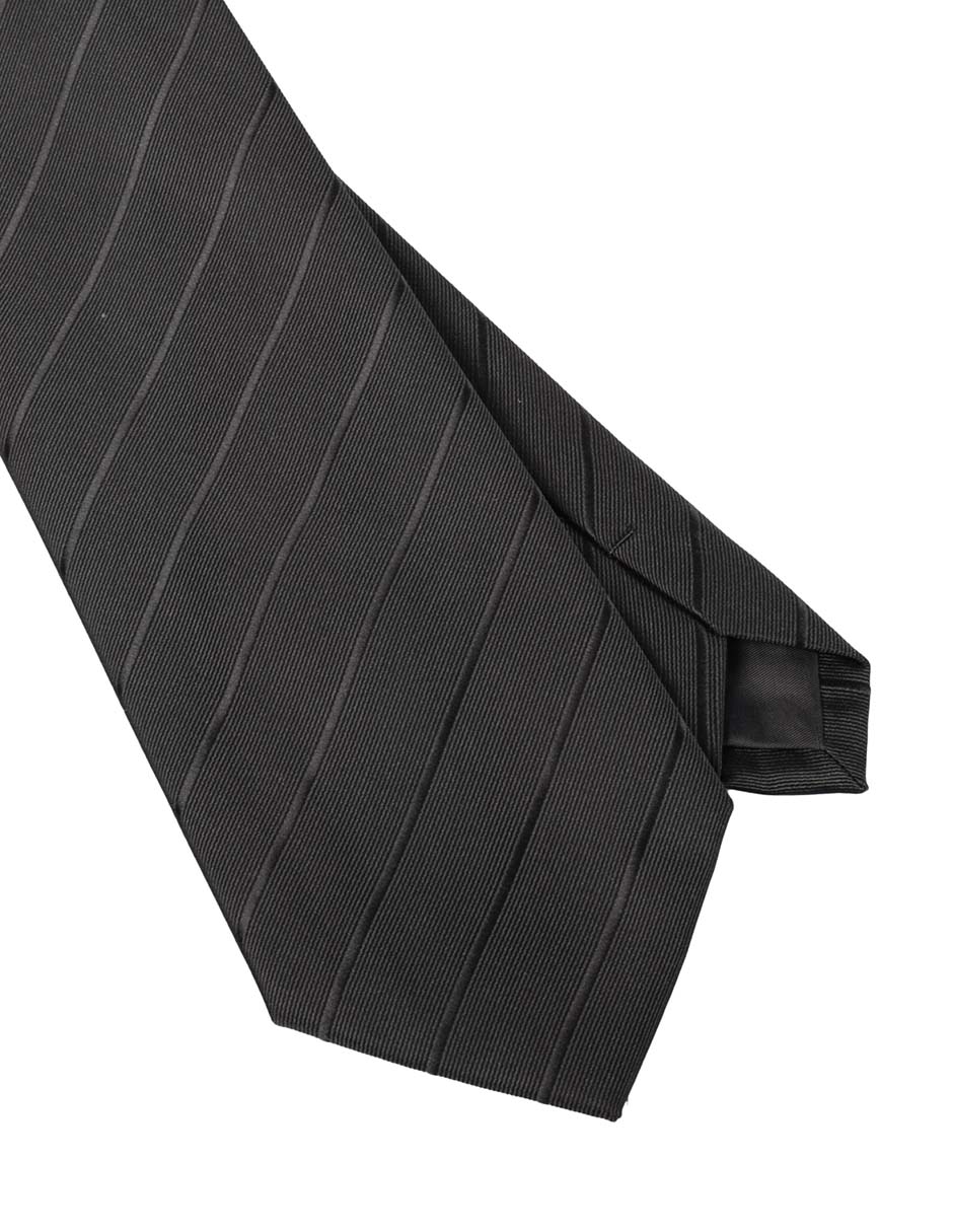 Corbata regular estampado a rayas para hombre 3