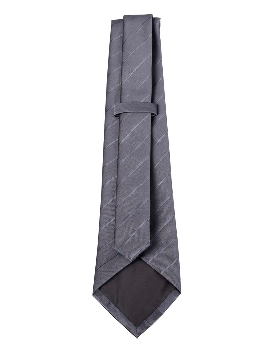 Corbata regular estampado a rayas para hombre 2