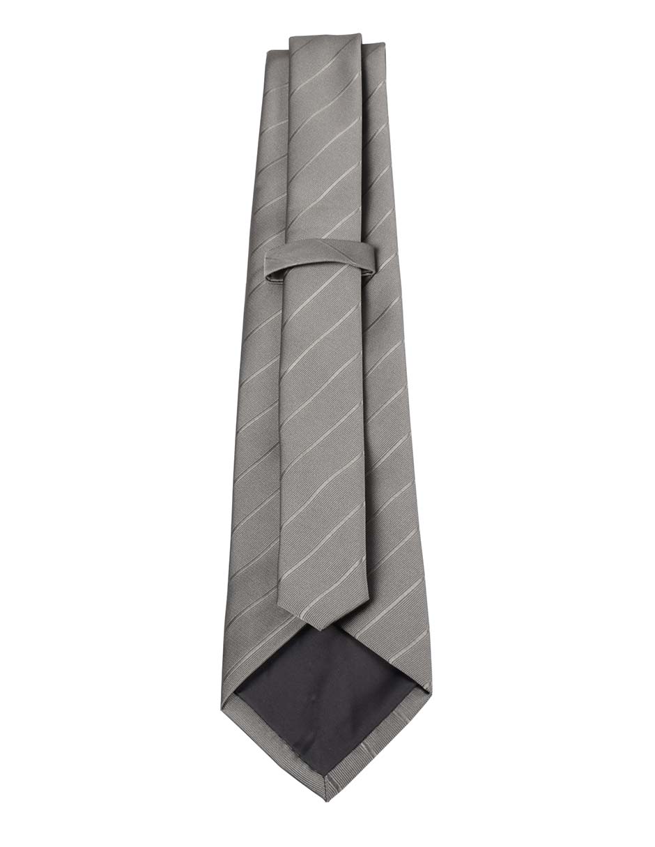 Corbata regular estampado a rayas para hombre 2
