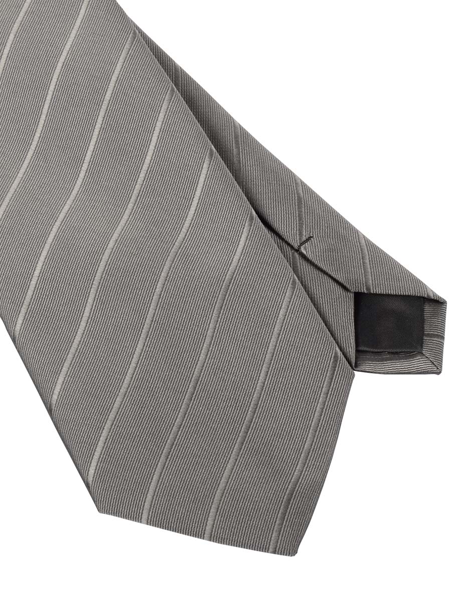 Corbata regular estampado a rayas para hombre 3